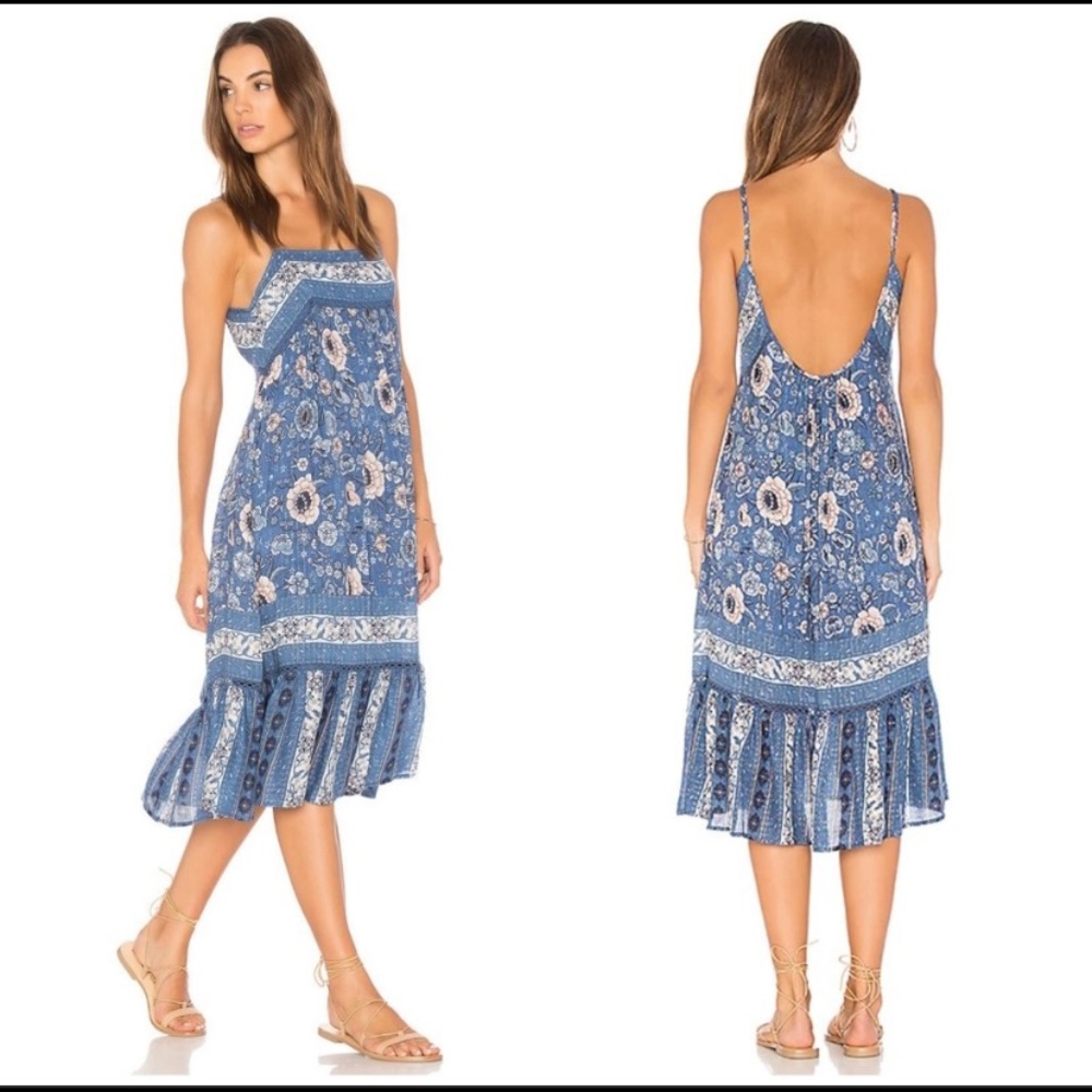 Spell Zahara MIDI Dress, GUC